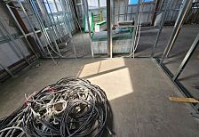 Строительство офиса 600 м2 в каркасном строении из сэндвич панелей